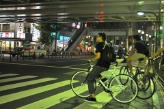 Fixies in the Night of Tokyo