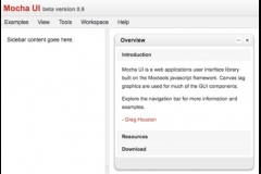 Mocha UI - A Canvas User Interface Framework